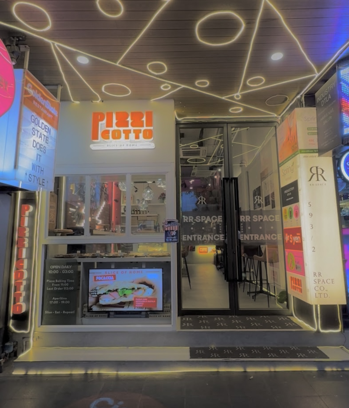 Pizzicotto storefront